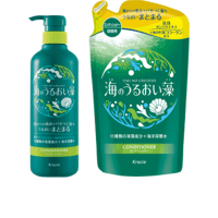 Kracie Umi no Uruoiso Algae Moisture Care Conditioner - Бальзам-ополаскиватель с экстрактами морских водорослей 
