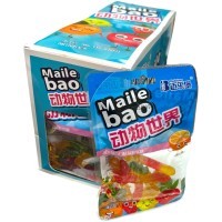 Жевательная конфета MaileBao Candy - мармелад с взрывным вкусом фруктов