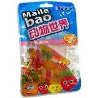 Жевательная конфета MaileBao Candy - мармелад с взрывным вкусом фруктов