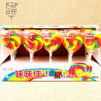 Леденцы на палочке радужные Weiweijia Rainbow Lollipops