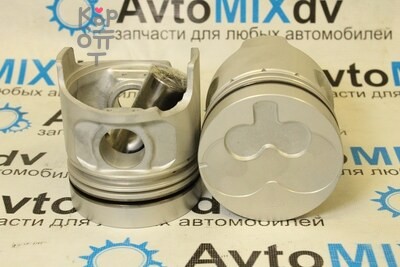 Поршни двигателя C240 / C190 ALFIN 5-12111-225-0 STD 2.5 / 2 / 5 (к-т 4шт) IZUMI Red