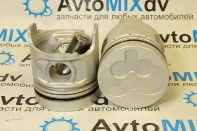 Поршни двигателя C240 / C190 ALFIN 5-12111-225-0 STD 2.5 / 2 / 5 (к-т 4шт) IZUMI Red