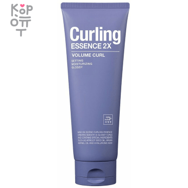 MISE EN SCENE CURLING ESSENCE 2X VOLUME CURL - Эссенция для коротких волос после химической завивки 150гр. — Корейские товары для всей семьи(КорОпт)