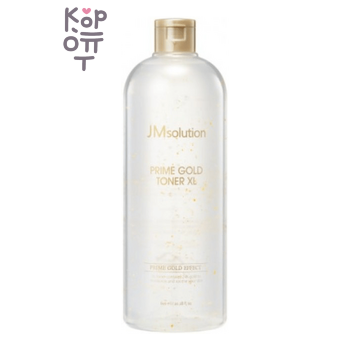 JMsolution Prime Gold Toner XL - Тонер осветляющий с 24К золотом, 600 мл