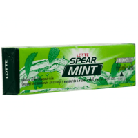 Резинка жевательная Spearmint "Мята" Lotte, 13,5гр.