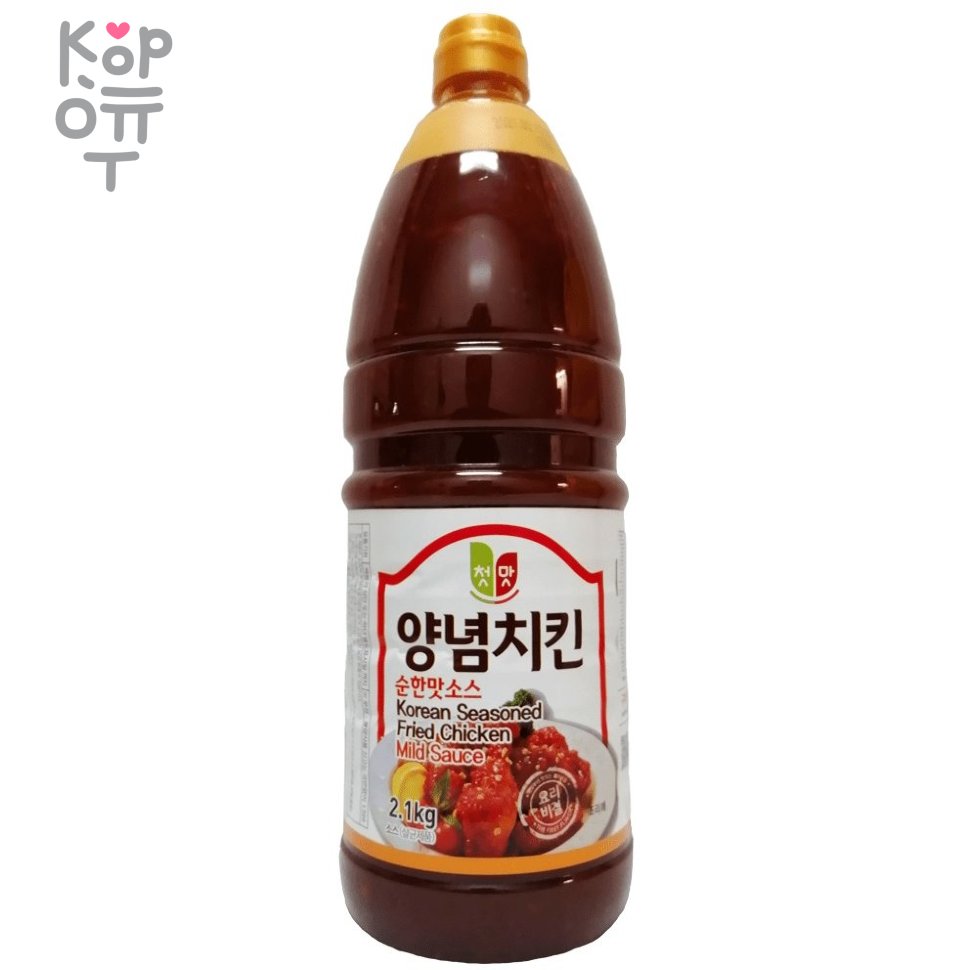 Cheongwoo Korean Seasoned Fried Chicken - Соус с мягким вкусом (курица со специями) 2,1кг.*8шт., купить с доставкой на дом фото 1 &mdash; Корейские товары для всей семьи(КорОпт)