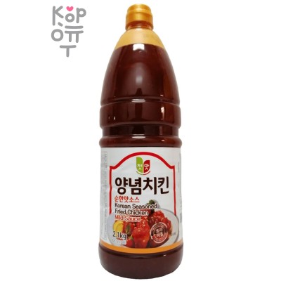 Cheongwoo Korean Seasoned Fried Chicken - Соус с мягким вкусом (курица со специями) 2,1кг.*8шт.