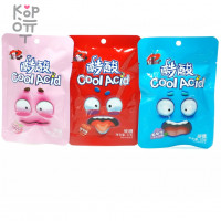 Кислая освежающая карамель Luxing Cool Acid Sour Candy - Крутая кислота со вкусом ледяного Винограда
