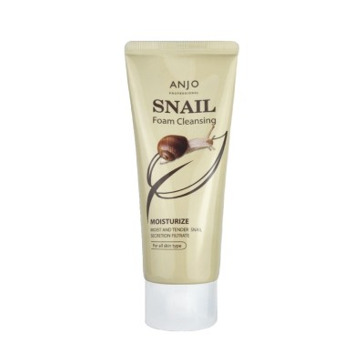 Anjo Snail Foam Cleansing — Пенка для умывания с муцином улитки, 100 граммов