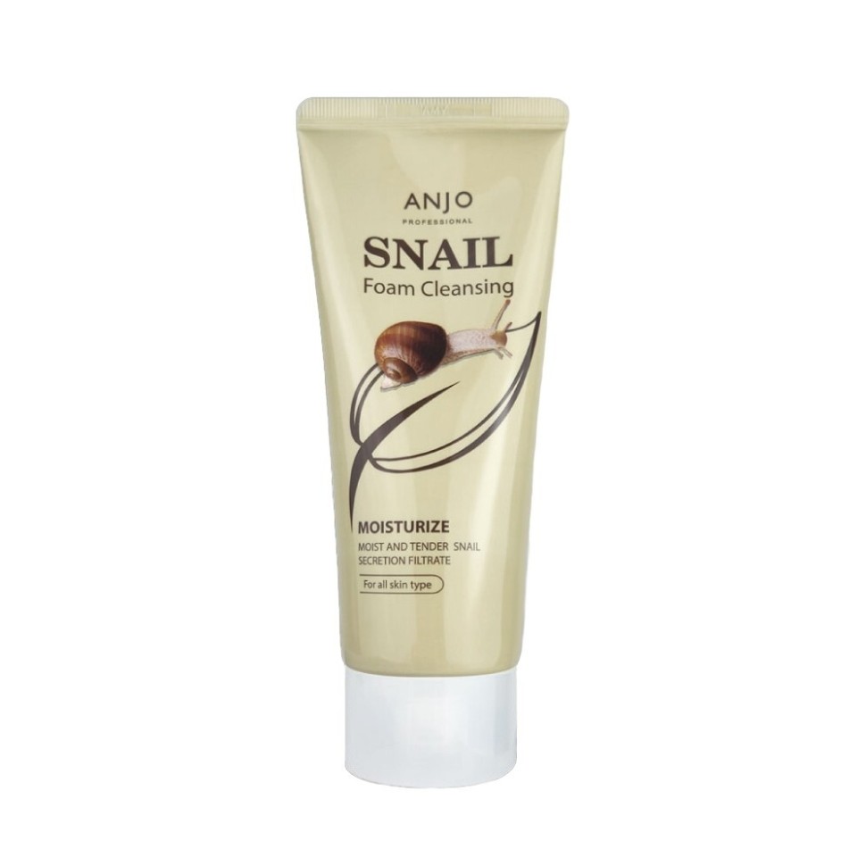 Anjo Snail Foam Cleansing — Пенка для умывания с муцином улитки, 100 граммов