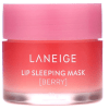 Laneige Lip Sleeping Mask Berry - Ночная маска для губ с Ягодным ароматом 20гр., купить с доставкой на дом фото 1 — Корейские товары для всей семьи(КорОпт)