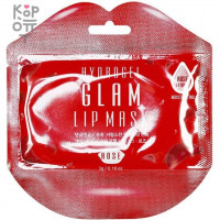 BeauuGreen Hydrogel Glam Lip Mask Rose - Гидрогелевые патчи для губ с Розой 3гр.