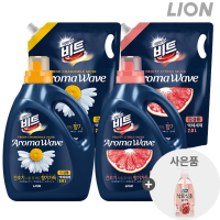 CJ LION Beat Aroma Wave Citrus - Жидкое средство для стирки, Для автоматических стиральных машин и ручной стирки с ароматом Грейпфрута.