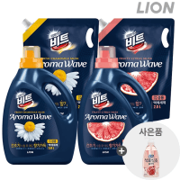 CJ LION Beat Aroma Wave Citrus - Жидкое средство для стирки, Для автоматических стиральных машин и ручной стирки с ароматом Грейпфрута.