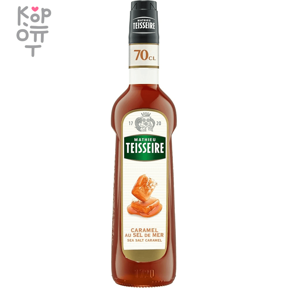Сироп Солёная карамель, Teisseire, 700мл., купить с доставкой на дом фото 1 &mdash; Корейские товары для всей семьи(КорОпт)