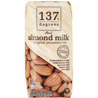 137 Degrees Almond Milk Unsweetened - Молоко миндальное, без сахара