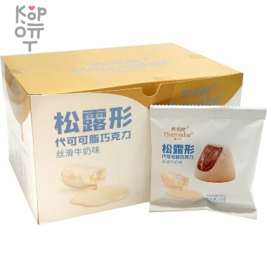 Конфеты шоколадные Morrondna Трюфель cо вкусом Сливок — Корейские товары для всей семьи(КорОпт)