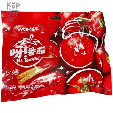 Чипсы Weizihuang Hi Tomato - Хрустящие чипсы со вкусом Томата &mdash; Корейские товары для всей семьи(КорОпт)