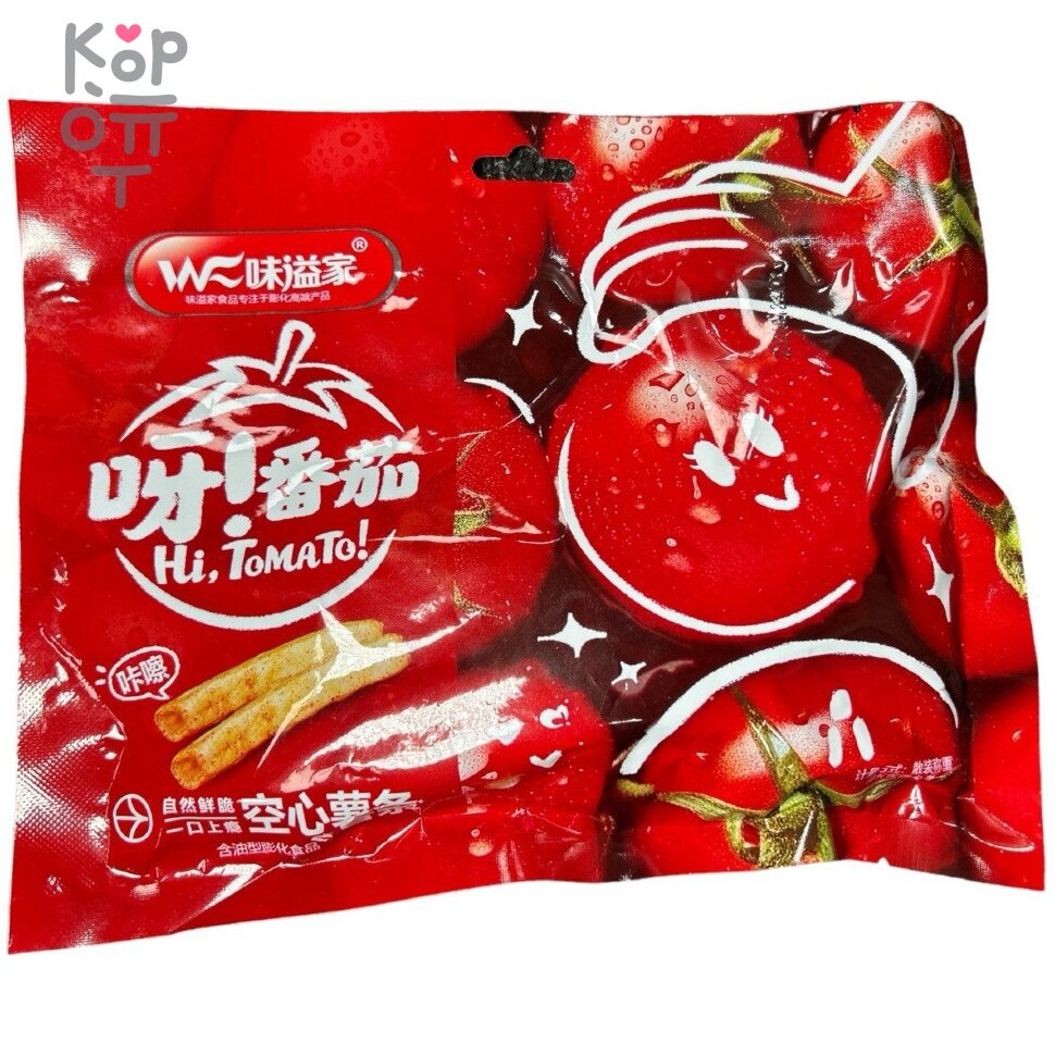 Чипсы Weizihuang Hi Tomato - Хрустящие чипсы со вкусом Томата, купить с доставкой на дом фото 1 &mdash; Корейские товары для всей семьи(КорОпт)
