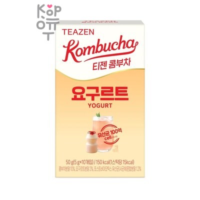 Teazen Kombucha Yogurt — Чай (Комбуча), со вкусом Йогурта, 50 г