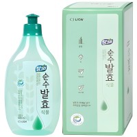 CJ LION Charmgreen Natural Pure Fermentation Plant - Средство для мытья посуды, фруктов, овощей - Натуральные растительные ферменты, 720 мл