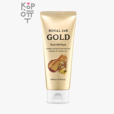 Meloso Gold Volume Tox Peel Off Pack — Маска, -пленка для лица с Золотом и комплексом Пептидов, 100 г