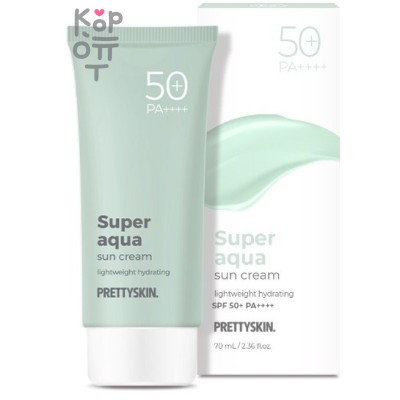 Pretty Skin Super Aqua Sun Cream SPF50+PA++++ - Солнцезащитный крем 70мл. 