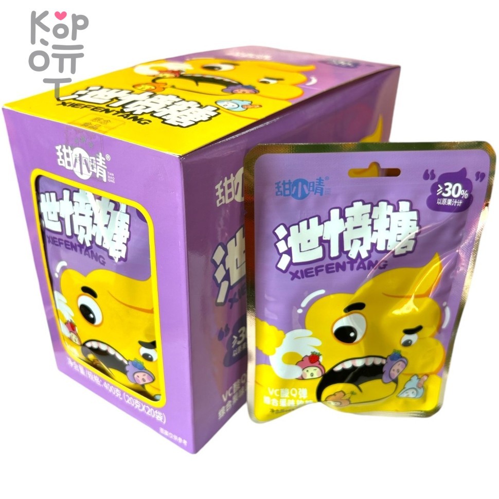 Фруктовый мармелад So Sour Scream Candy - со вкусом фруктов, купить с доставкой на дом фото 1 &mdash; Корейские товары для всей семьи(КорОпт)