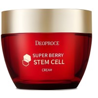 Deoproce Super Berry Stem Cell Cream - Крем со стволовыми клетками и ягодным комплексом, 50гр.
