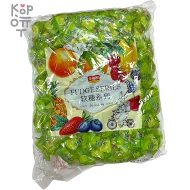 Мармелад Fudge со вкусом Лайма, 2,5кг &mdash; Корейские товары для всей семьи(КорОпт)