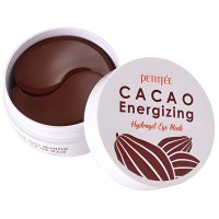 Petitfee Cacao Energizing Hydrogel Eye Patch - Тонизирующие гидрогелевые патчи с какао, 90 гр(60 шт)