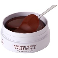 Petitfee Cacao Energizing Hydrogel Eye Patch - Тонизирующие гидрогелевые патчи с какао, 90 гр(60 шт)