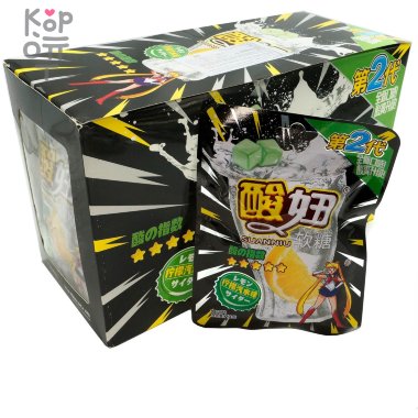 Кислая жевательная конфета Suanniu Sour Candy - со вкусом Лимонада &mdash; Корейские товары для всей семьи(КорОпт)