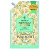 Mitsuei Love Line Pure Body Freesia - Увлажняющий гель для душа с аргановым маслом, гиалуроновой кислотой и коллагеном, аромат Фрезии., купить с доставкой на дом фото 2 — Корейские товары для всей семьи(КорОпт)