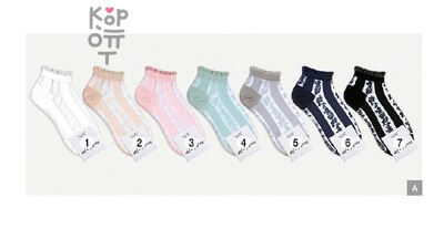 Kikiya Socks - женские средние люрекс-носки, артикул 220332