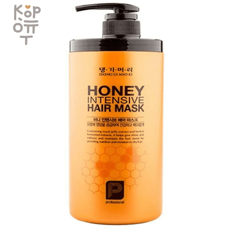 Daeng Gi Meo Ri Honey Intensive Hair Mask - Интенсивная маска для волос с пчелиным Маточным Молочком 1000мл.