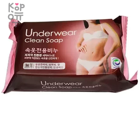 Mukunghwa Underwear Clean Soap - Натуральное гипоаллергенное мыло для стирки, в т.ч. нижнего белья и детских тканей любых цветов 150гр., купить с доставкой на дом фото 1 — Корейские товары для всей семьи(КорОпт)