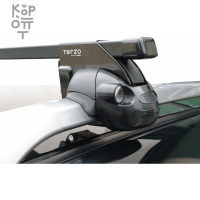 TERZO BASE FOOT EF11BL - Упор базовый на внешний рейлинг 46мм со спецотвёрткой, черный, комплект 4шт.
