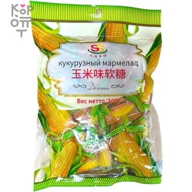 Delicious Corn Jelly Candy - Мармелад Кукуруза, 500гр. — Корейские товары для всей семьи(КорОпт)