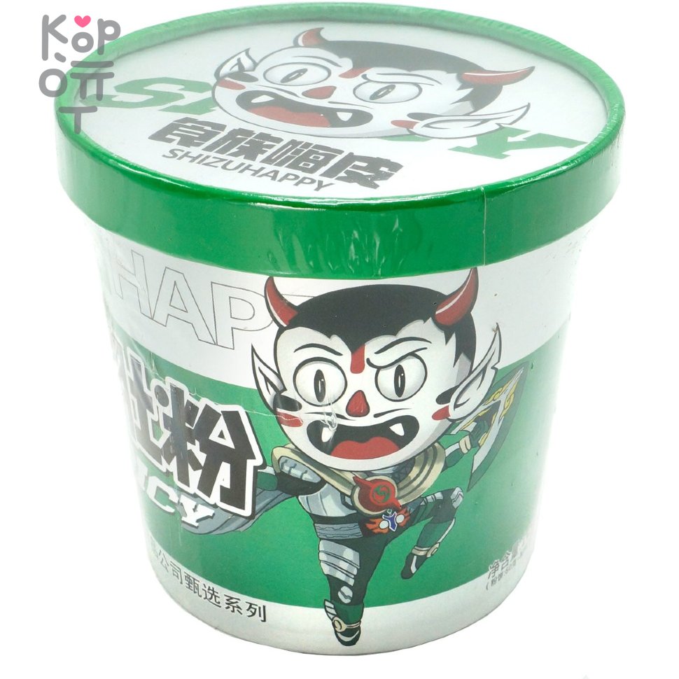Лапша быстрого приготовления ShizuHappy Spicy noodles, острая лапша, 130гр., купить с доставкой на дом фото 1 &mdash; Корейские товары для всей семьи(КорОпт)