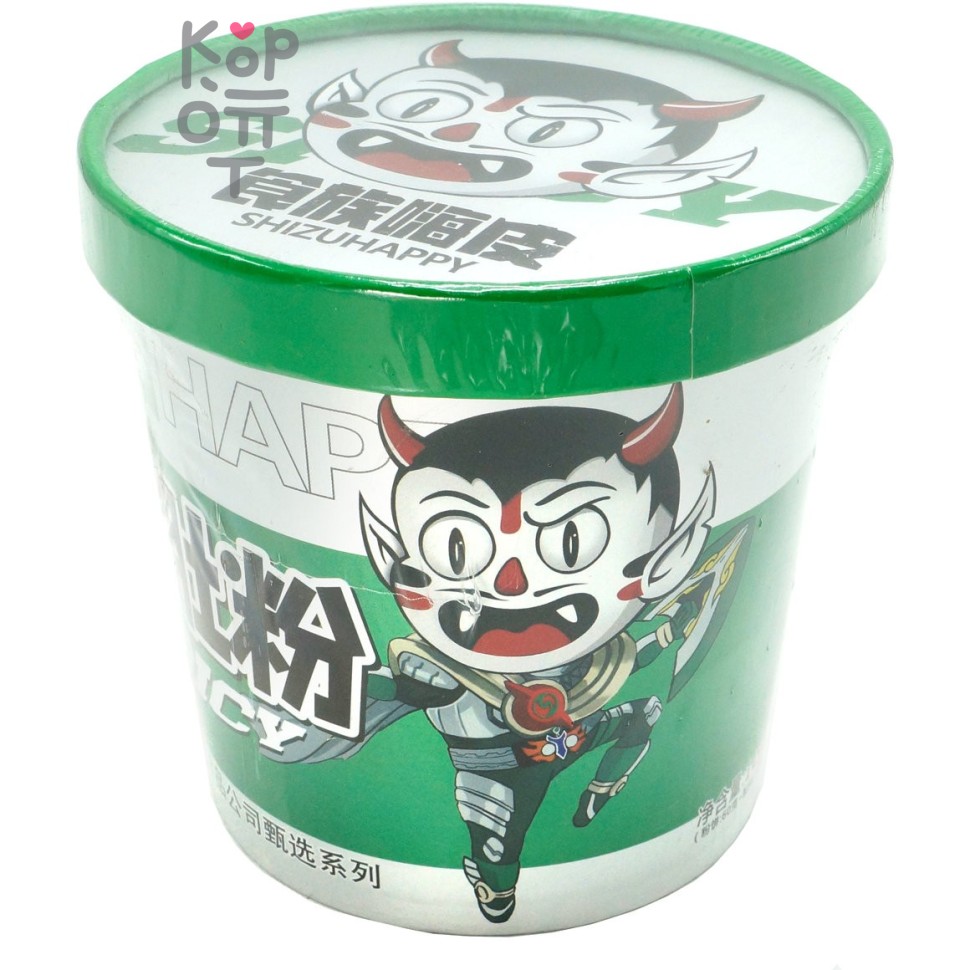 Лапша быстрого приготовления ShizuHappy Spicy noodles, острая лапша, 130гр.