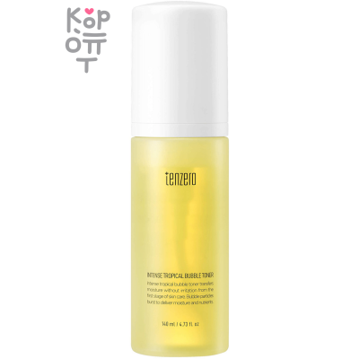 Tenzero Intense Bubble Toner - Тонер для лица, шеи и зоны декольте с Витаминами 140 мл