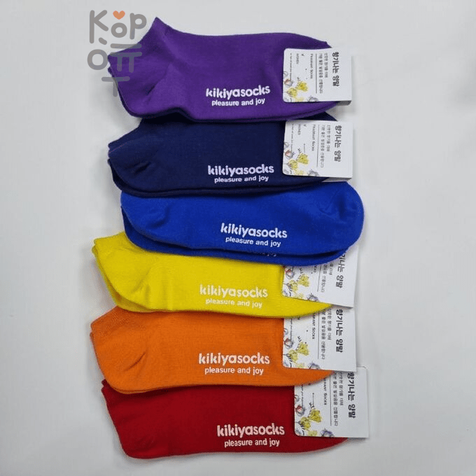 Kikiya Socks - Носки женские короткие, ароматизированные, размер 23-25см., 1 пара.   