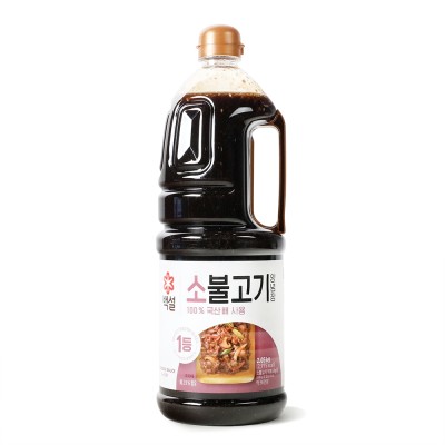CJ Beksul — Beef Bulgogi Marinade — Соус для говядины Бульгоги — 2,05 кг — коробка 6 шт