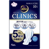 DAIO Elis Clinics Sanitary Napkins - Ультравпитывающие прокладки для особо сильных выделений с крылышками (Супер++) 40см.