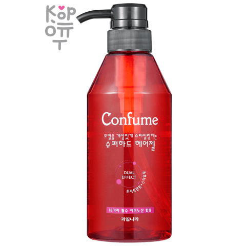 Welcos Confume Hair Gel Super Hard Fantastic Look - Гель очень сильной фиксации для укладки волос 400гр.