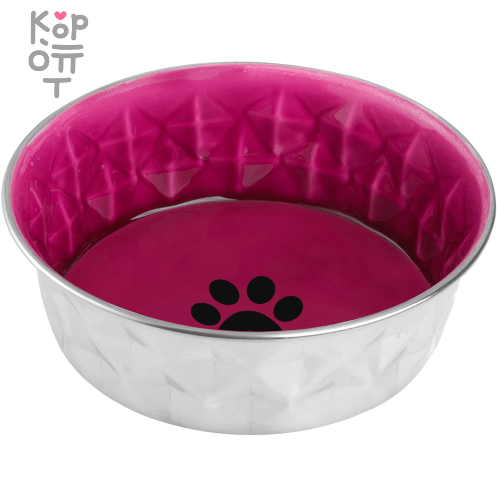 Миска Mr.Kranch Daimond из нержавеющей стали c нескользящим основанием., купить с доставкой на дом фото 1 &mdash; Корейские товары для всей семьи(КорОпт)