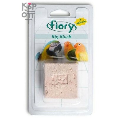 FIORY био-камень для птиц Big-Block с селеном 100гр.