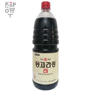 Monggo Soy Sauce Jin - Соус соевый  1500мл.*6шт. &mdash; Корейские товары для всей семьи(КорОпт)