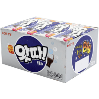 LOTTE WHATTA Big Bubble Gum Cola - Жевательная резинка со вкусом Колы, 23гр.